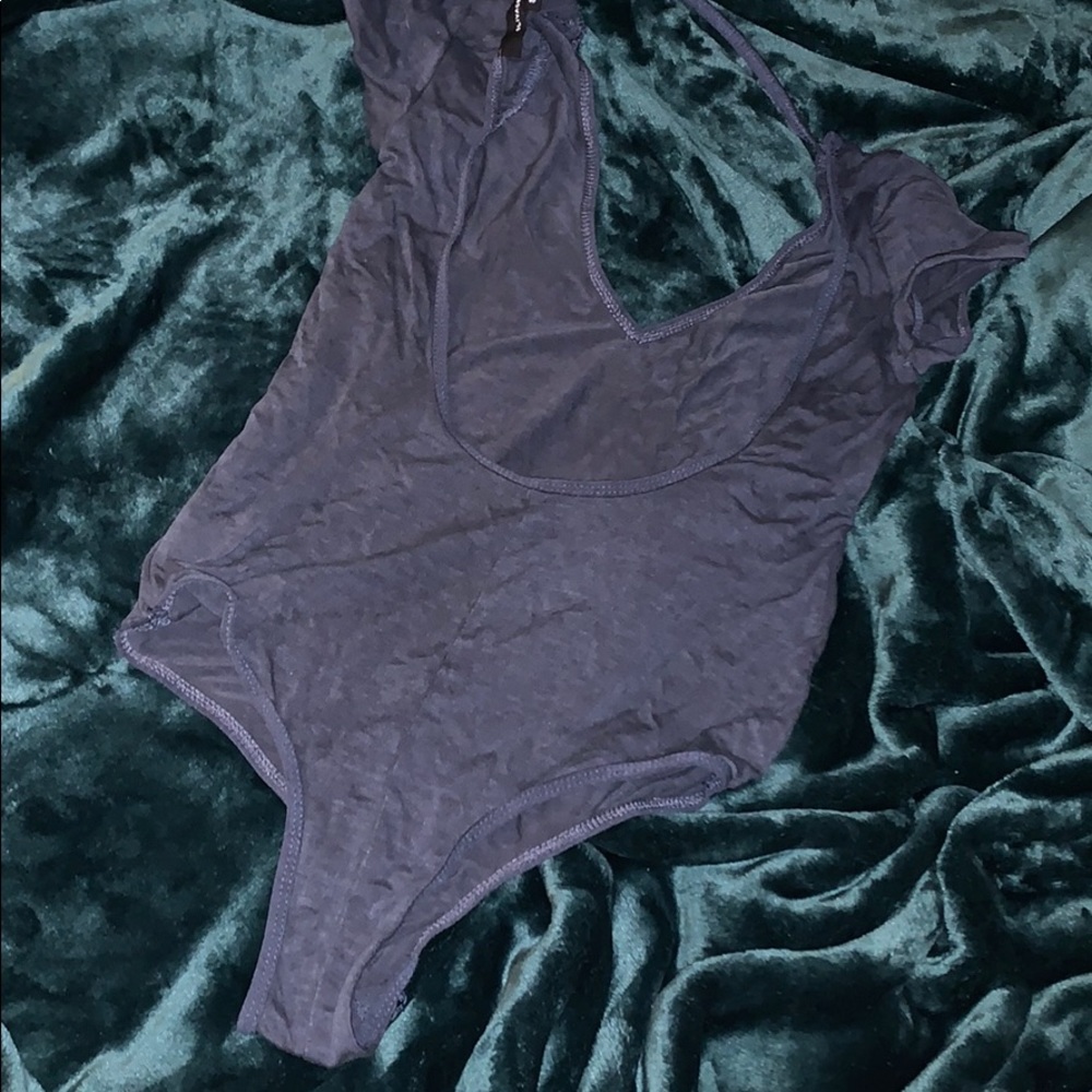 Backless bodysuit